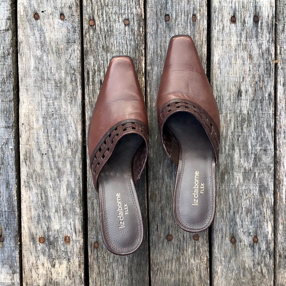 Liz Claiborne Leather Heels